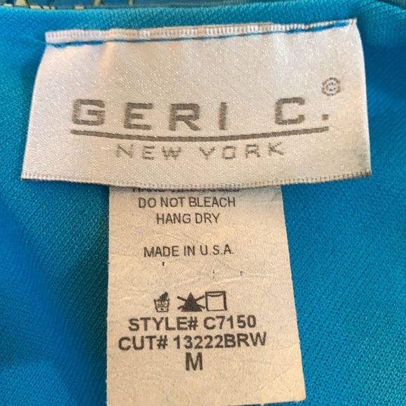 Geri C. Floral printed dress in great condition - Picture 4 of 5